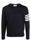 Thom Browne Sweater In Blue