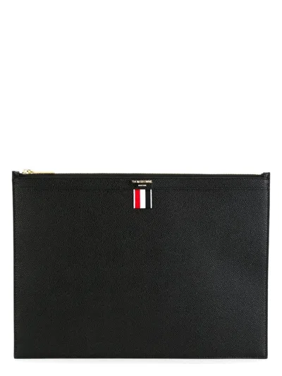 Thom Browne Men's Medium Document Holder In Black