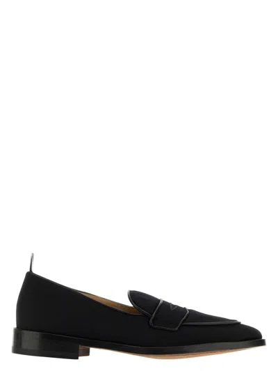 Thom Browne Men's Midnight Fabric Loafers