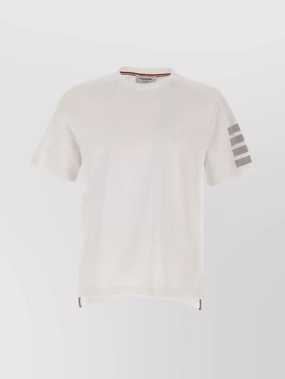 Thom Browne White Engineered 4-bar T-shirt