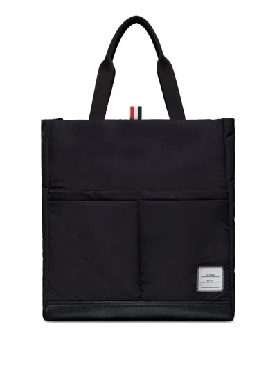 Thom Browne Men Multi Pocket Tote Bag
