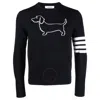 Thom Browne Jersey "hector" In Blue