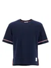 Thom Browne Rugby Fit Short Sleeve Cotton T-shirt