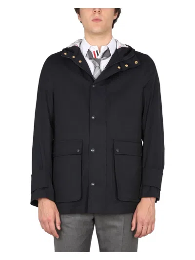 THOM BROWNE MEN'S NYLON PARKA