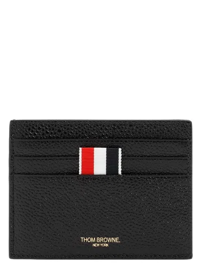 THOM BROWNE MEN'S PEBBLEDLEATHER CARD HOLDER