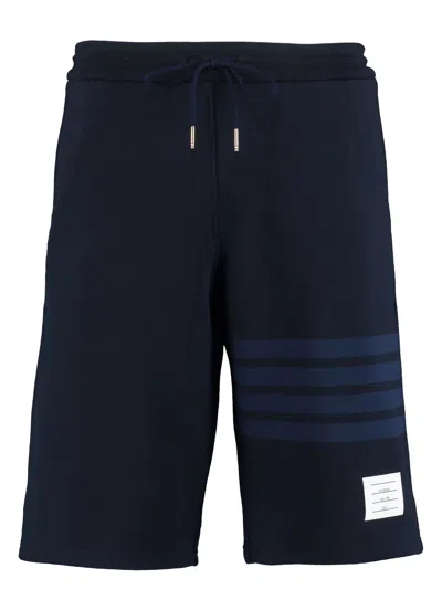 THOM BROWNE MEN'S PURE COTTON COMFORTABLE SHORTS