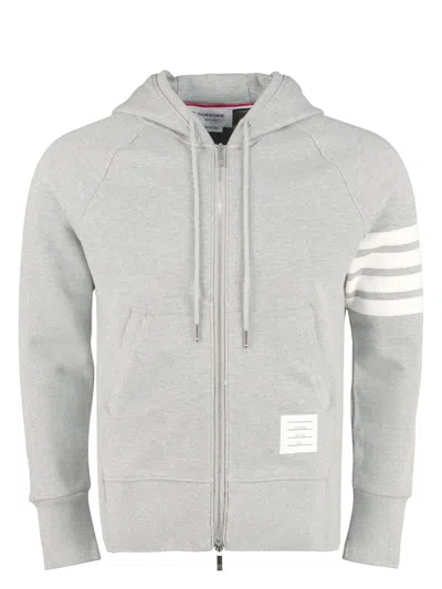 Thom Browne Men's Pure Cotton Cozy Sweater In Gray