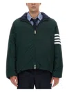Thom Browne Reversible Jacket In Blue