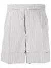 Thom Browne Men's Shorts In Gray