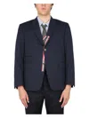 Thom Browne Men's Single-breasted Jacket In Blue