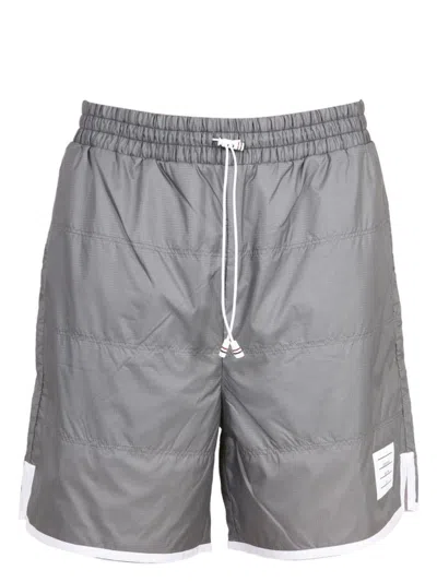 THOM BROWNE MEN'S SPORTY RIPSTOP BERMUDA SHORTS