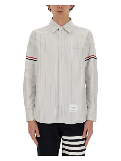 THOM BROWNE MEN'S STRAIGHT FIT SHIRT