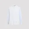 Thom Browne Striped Button Down Shirt Long Sleeves In Multi