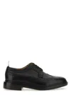 Thom Browne Men's Stringata Longwing Brogue Loafer In Black