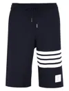 Thom Browne Cotton Shorts In Blue