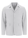 Thom Browne Striped Deconstructed Jacket In Mixed Colours