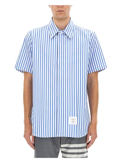 THOM BROWNE MEN'S STRIPED SHIRT