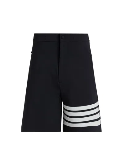 Thom Browne Men's Striped Shorts In Blue