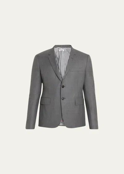 Thom Browne Gray Super 120s Suit In 035 Med Grey