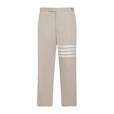 Thom Browne Men Thome Browne Unconstructed Straight Leg Trousers In Multicolor