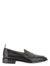 Thom Browne Men's Varsity Penny Loafer In Black