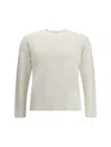 Thom Browne Virgin Wool Sweater In White