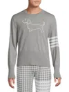 Thom Browne Sweaters Lt Grey In Light Grey