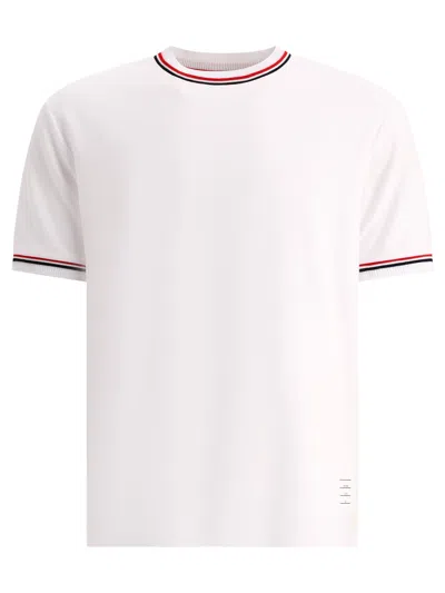 Thom Browne Men's White Rwb T-shirt