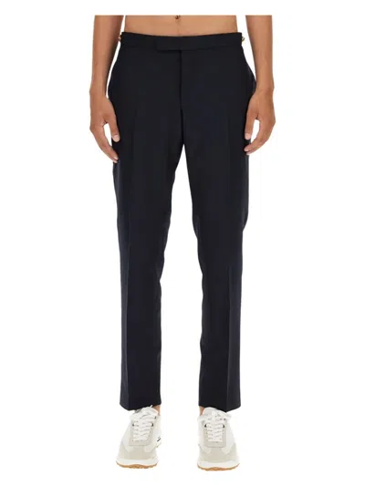 THOM BROWNE MEN'S WOOL PANTS