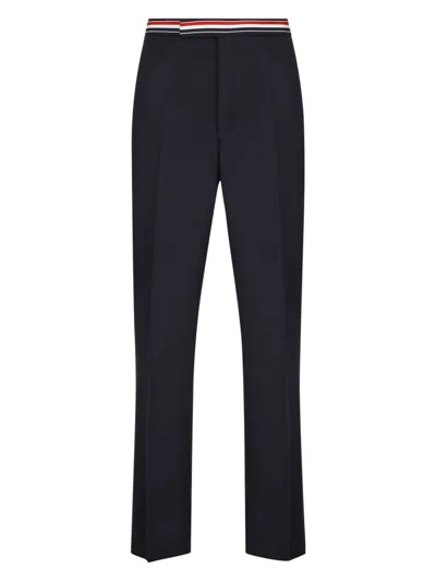 THOM BROWNE MEN'S WOOL PANTS