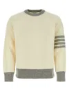 Thom Browne Cashmere Sweater In White