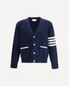 Thom Browne Crewneck Sweater With Striped Sleeve Detail