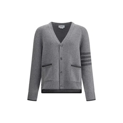 THOM BROWNE MERINO WOOL CARDIGAN