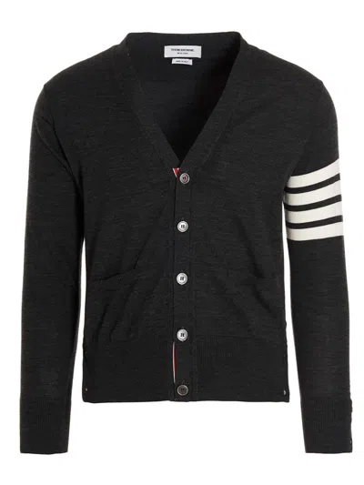 THOM BROWNE THOM BROWNE MERINO WOOL CARDIGAN