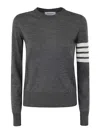 Thom Browne Sweaters In Grey