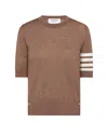 Thom Browne Merino Wool Jersey Stitch 4-bar Tee