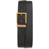 Thom Browne Metal Loop Belt In Black