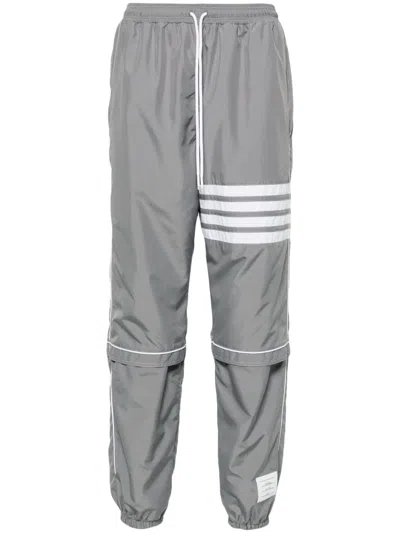 THOM BROWNE MID-RISE RIPSTOP TRACK PANTS