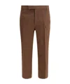 Thom Browne Cotton Pants In Brown