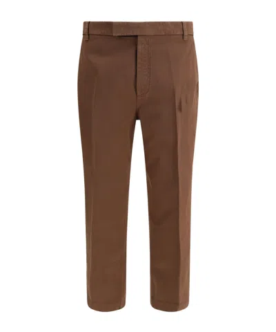 Thom Browne Mid-rise Tapered Leg Trousers