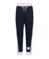 Thom Browne Mid-rise Track Trousers In Black