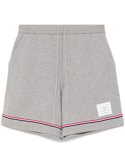 Thom Browne Mid Thigh Shorts In Grey