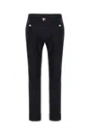 Thom Browne Midnight Blue Wool Pants In Navy