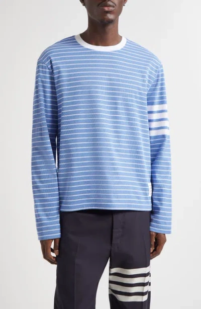 Thom Browne Milano 4-bar Stripe Long Sleeve T-shirt