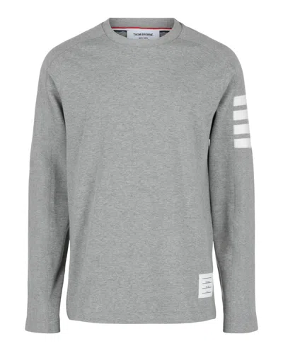 THOM BROWNE MILANO COTTON 4-BAR T-SHIRT
