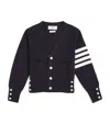 Thom Browne Milano-stitch 4-bar Cardigan In Navy