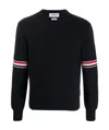Thom Browne Rwb Armbands In Blue