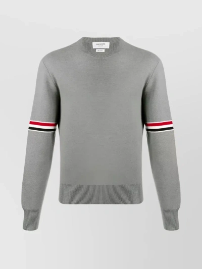 THOM BROWNE MILANO STITCH CREW NECK JUMPER