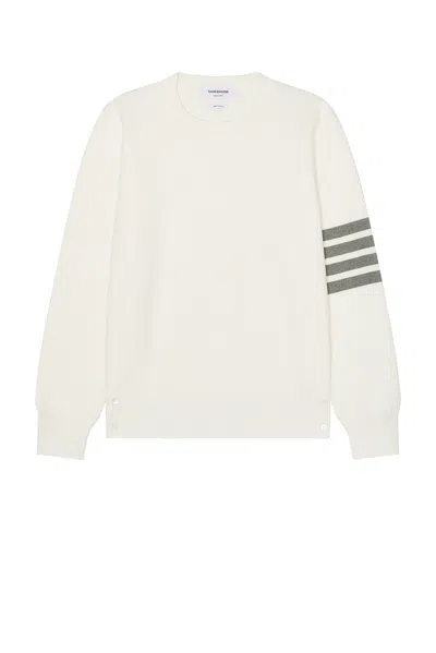 THOM BROWNE MILANO STITCH CREW NECK PULLOVER
