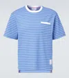 Thom Browne Blue Milano Short Sleeve Pocket T-shirt